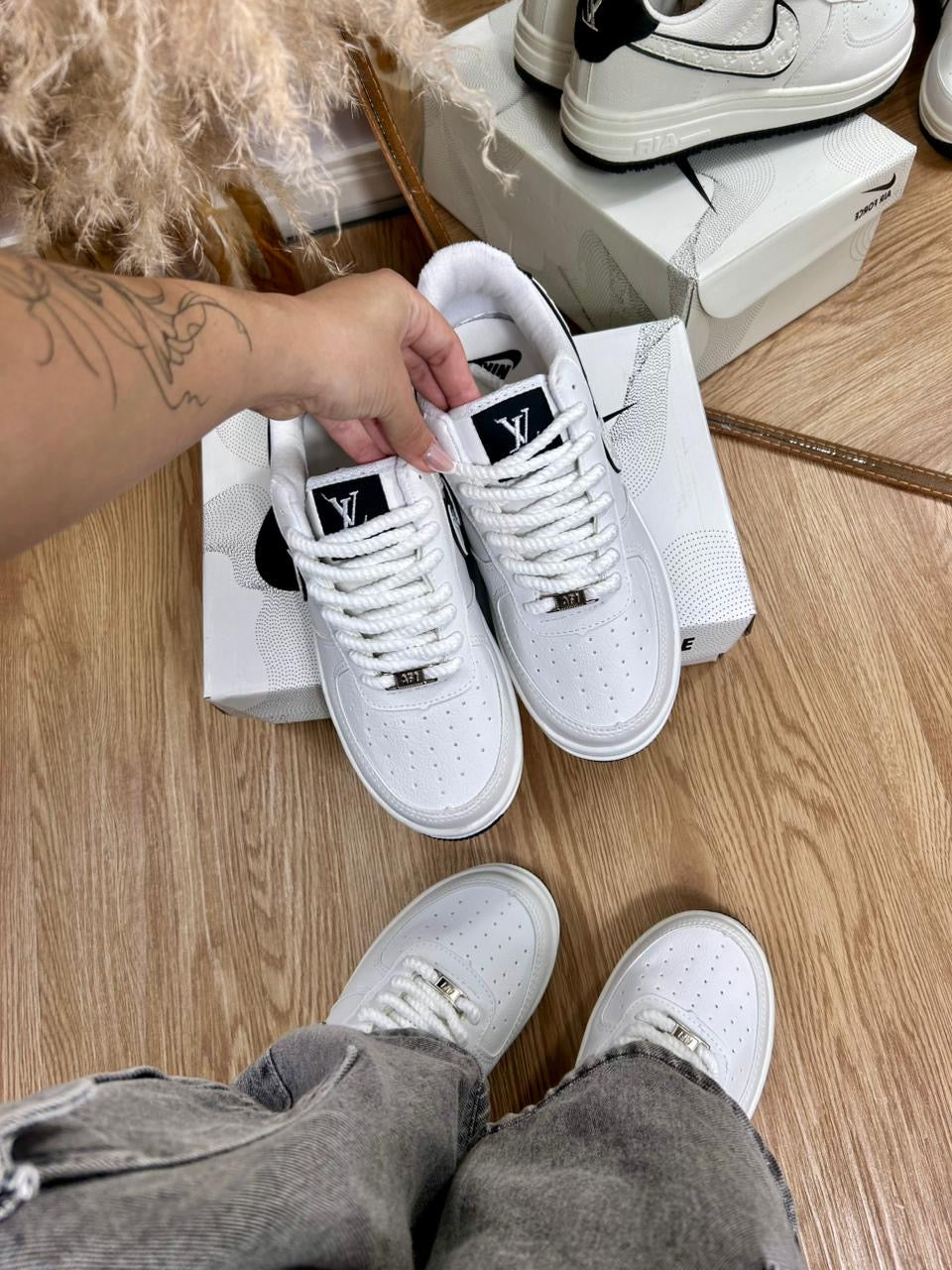 Tenis Nike Air Force louis vuitton