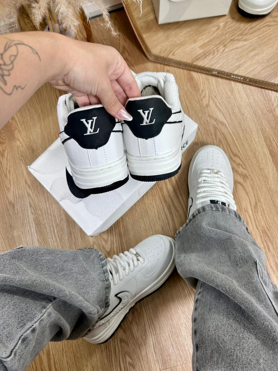 Tenis Nike Air Force louis vuitton