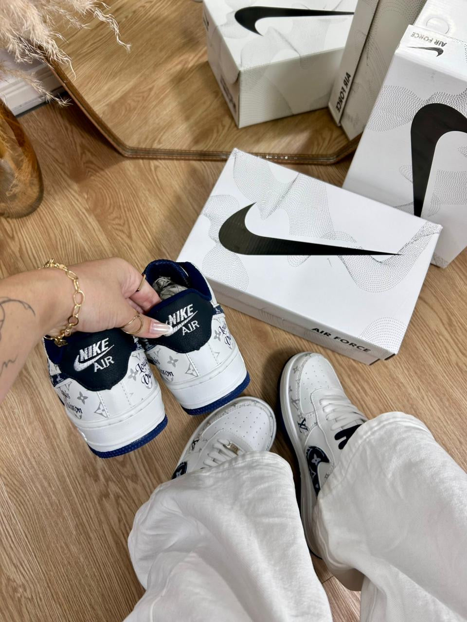 Tenis Nike Air Force louis vuitton