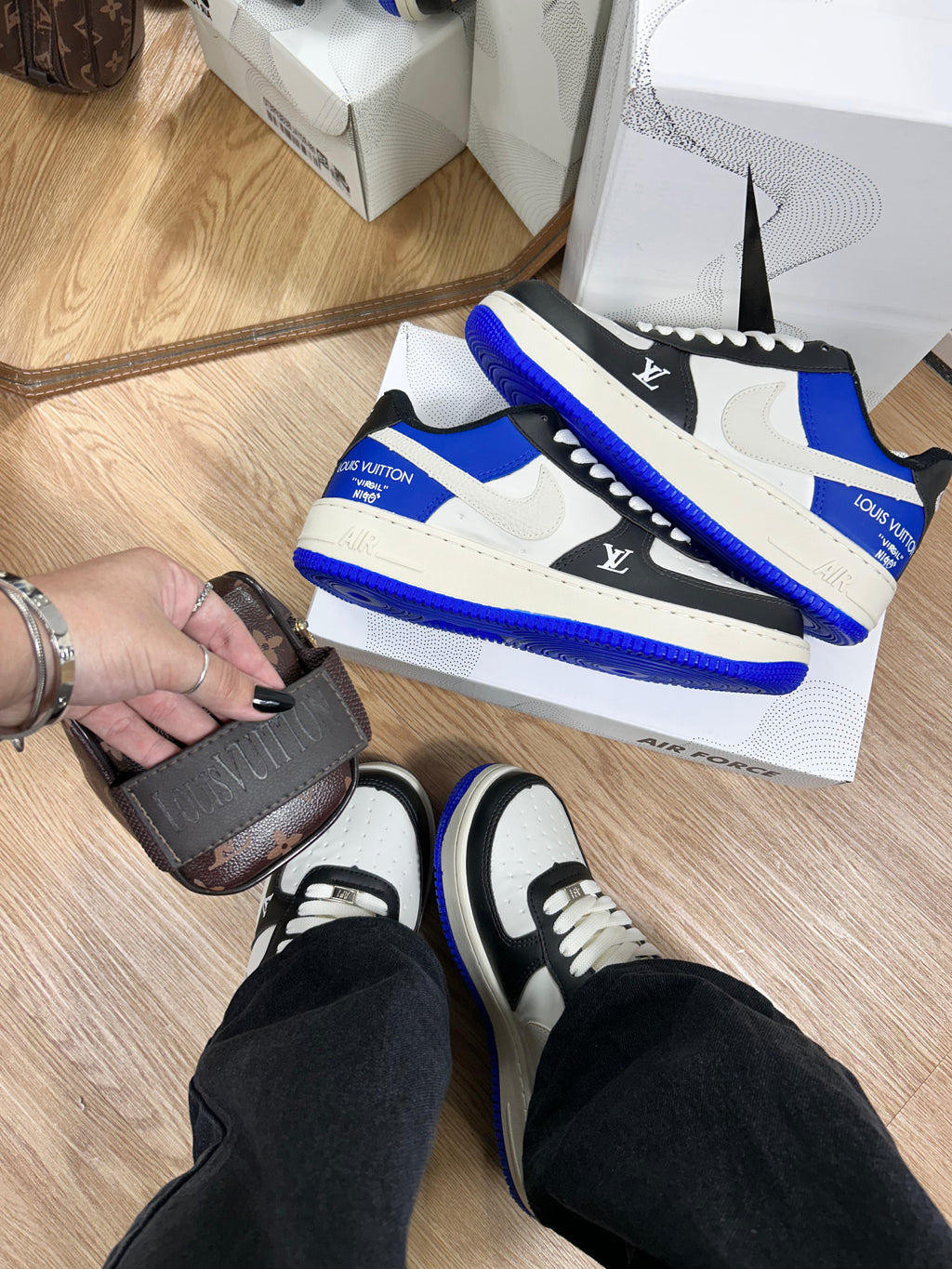 Nike air force Louis Voitton