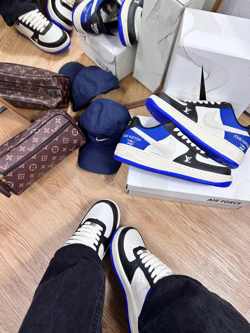 Nike air force Louis Voitton
